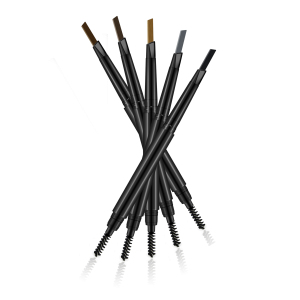 Hot Selling Eye Brow Makeup Automatic Eyebrow Pencil 2 in 1 No Logo Waterproof Eyebrow Pencil With Brush Private Label