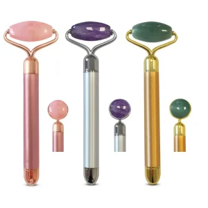 Beauty Skin Care Face Roller Massager Muscle Relaxing Relieve Wrinkles Face Jade Roller Gua Sha Facial Tools