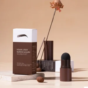 Waterproof Long Lasting Eyebrow Stamp Stencil Kit One Step Eyebrow Stamp Shaping Kit Makeup Cosmetics Training Eyebrow Powder