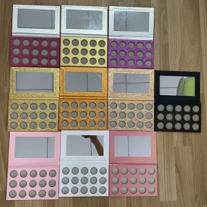 Wholesale 15 color eye shadow makeup cosmetics high quality no logo low moq eyeshadow palette