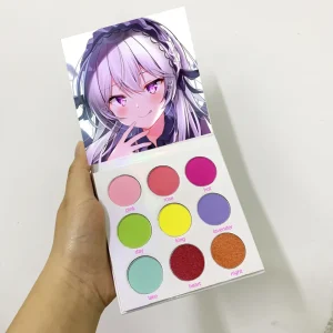 makeup cosmetics eye shadow palette vendor custom high pigments private label eyeshadow palette