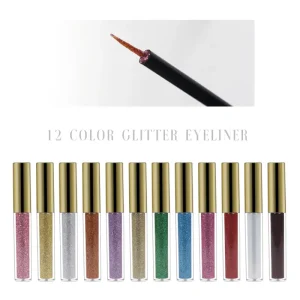 Custom Private Logo Label Eyeliner Eyelash Eye Brow Eyebrow Pencil Makeup Waterproof Dark Brown Black Gray Eyeliner Pencil