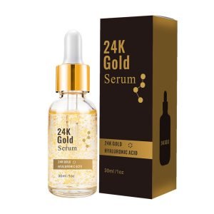 Manufacture OEM Private Label Collagen Anti Aging 24K Moisturizing Brightening Serum For Face care serum