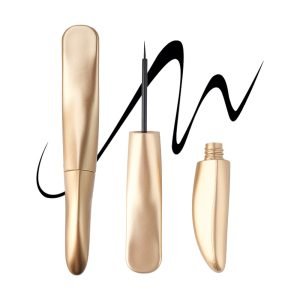 Custom LOGO Natural Liquid Eye Brow Pen Vegan Metal Rose Gold Eyeliner Pencil Private Label Eyebrow Pencils Waterproof