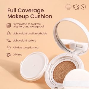 Foundation Cushion Custom Logo Long-lasting BB Cream Wholesale Air Cushions with Powder Puff
