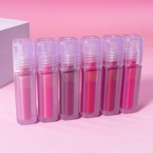 Private Label 6 Colors Lip Glaze Smooth Long Lasting Glossy Mirror Plumper Moisturizing Lip Gloss Tinted Lip Oil Lipgloss