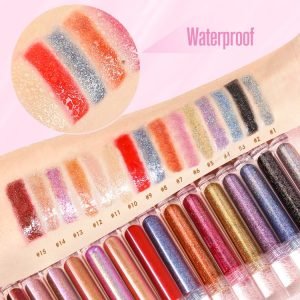 Lipgloss Base Shiny Custom Logo Lipgloss Private Label Glitter Shimmer Liquid Lipsticks