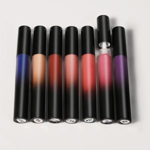 Private Label Matte Velvet Lip Gloss Waterproof Nude Lipgloss Wholesale Liquid Lipstick Makeup Cosmetics Low Moq No Brand