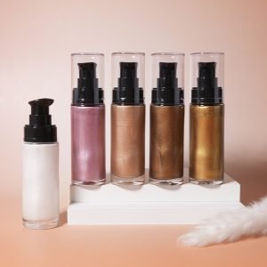 Highlighter Makeup Private Label Cosmetics Crystalline Face Liquid Highlighter Oil