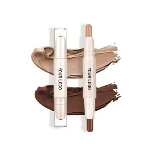 Base Maskup Double-head Concealer Contour Stick Highlighter Pen Silky Bronzer Highlighter Contour Stick