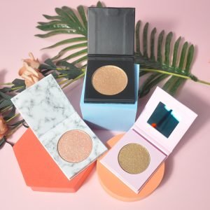 Single Highlighter Powder Shimmer Bronzer High Glow Makeup Private Label