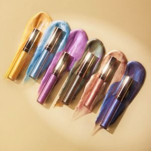 Chrome Lipgloss 6 Colors Duochrome Makeup Pearl Lip Gloss