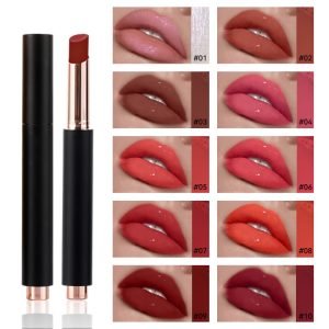 Matte Lipstick Hot Selling Private Label Waterproof Lipstick Vegan Lipstick for Moisturizing 10 Colors