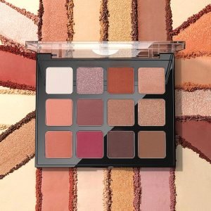 Private Label 12 Color Eyeshadow Palettes Custom Beauty Longwear Intense Color Smooth Cruelty Free Makeup Eyeshadow Palette