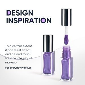 Custom Logo Peach Red Mineral Liquid Lip Gloss with Glossy Finish Private Label Makeup