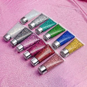 Nail Hair Face Flash Eye Loose Sequins Cream Glitter Diamond Makeup Private Label Body Glitter Gel